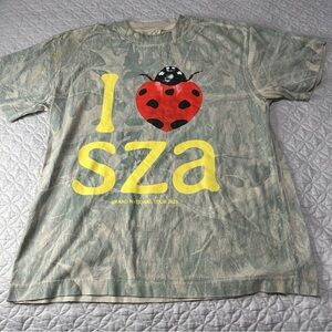 official SZA Grand National Tour 2025 "I Love Bug"